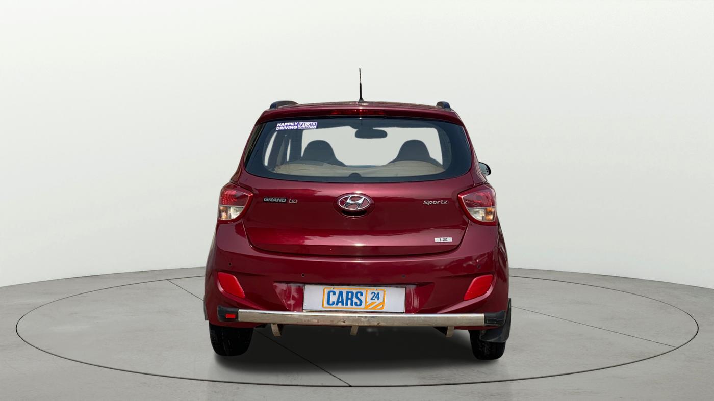 2016 Hyundai Grand i10 SPORTZ 1.2 KAPPA VTVT, Petrol, Manual, 14,572 km, Back/Rear