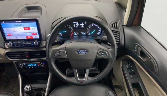 2019 Ford Ecosport TITANIUM 1.5L DIESEL, Diesel, Manual, 61,515 km, Steering Wheel Close Up
