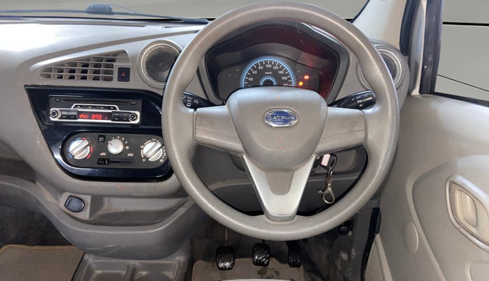 2016 Datsun Redi Go T (O), Petrol, Manual, 32,188 km, Steering Wheel Close Up