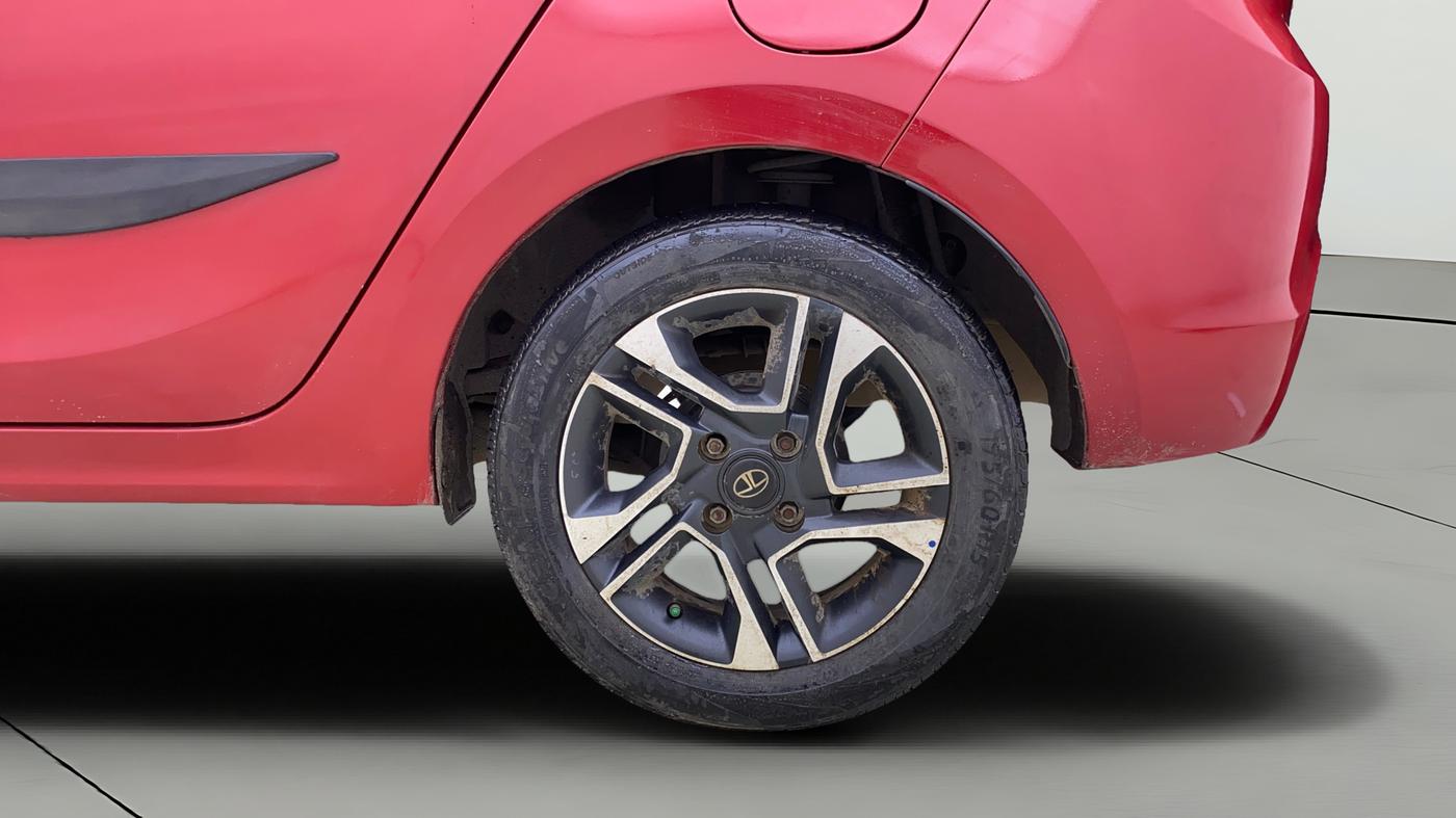 2018 Tata TIGOR XZ PLUS PETROL, CNG, Manual, 51,196 km, Left Rear Wheel