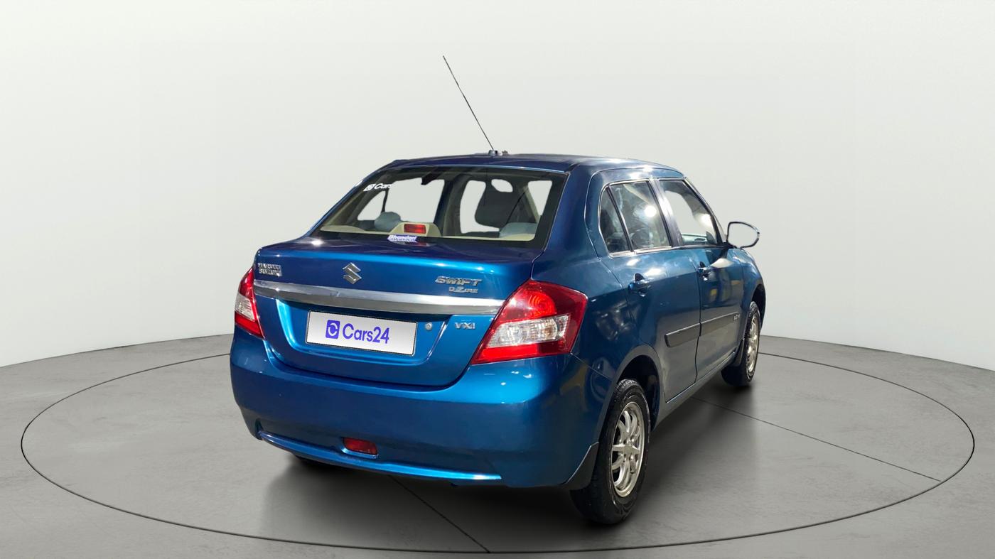 2013 Maruti Swift Dzire VXI, Petrol, Manual, 50,679 km, Right Back Diagonal