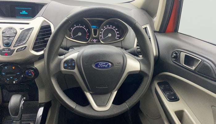 2015 Ford Ecosport TITANIUM 1.5L PETROL AT, Petrol, Automatic, 38,919 km, Steering Wheel Close Up