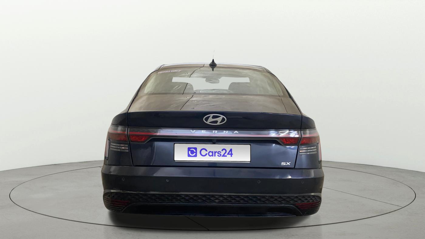 2023 Hyundai Verna SX 1.5 l MPI, Petrol, Manual, 50,633 km, Back/Rear