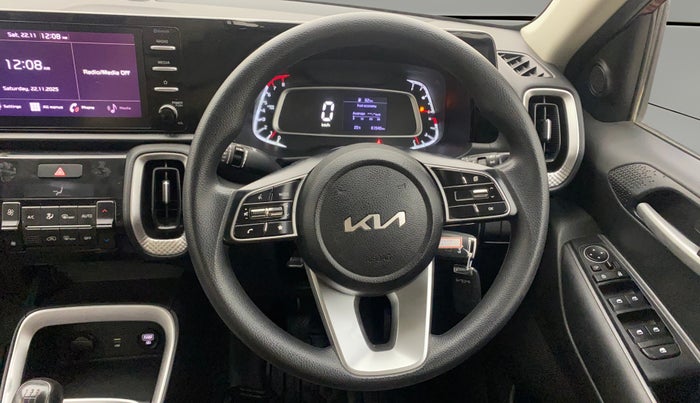 2022 KIA SONET HTK PLUS 1.2, Petrol, Manual, 61,546 km, Steering Wheel Close Up