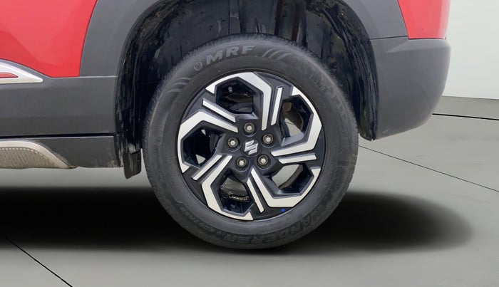 2023 Maruti BREZZA ZXI + SMART HYBRID DUAL TONE, Petrol, Manual, 65,858 km, Left Rear Wheel