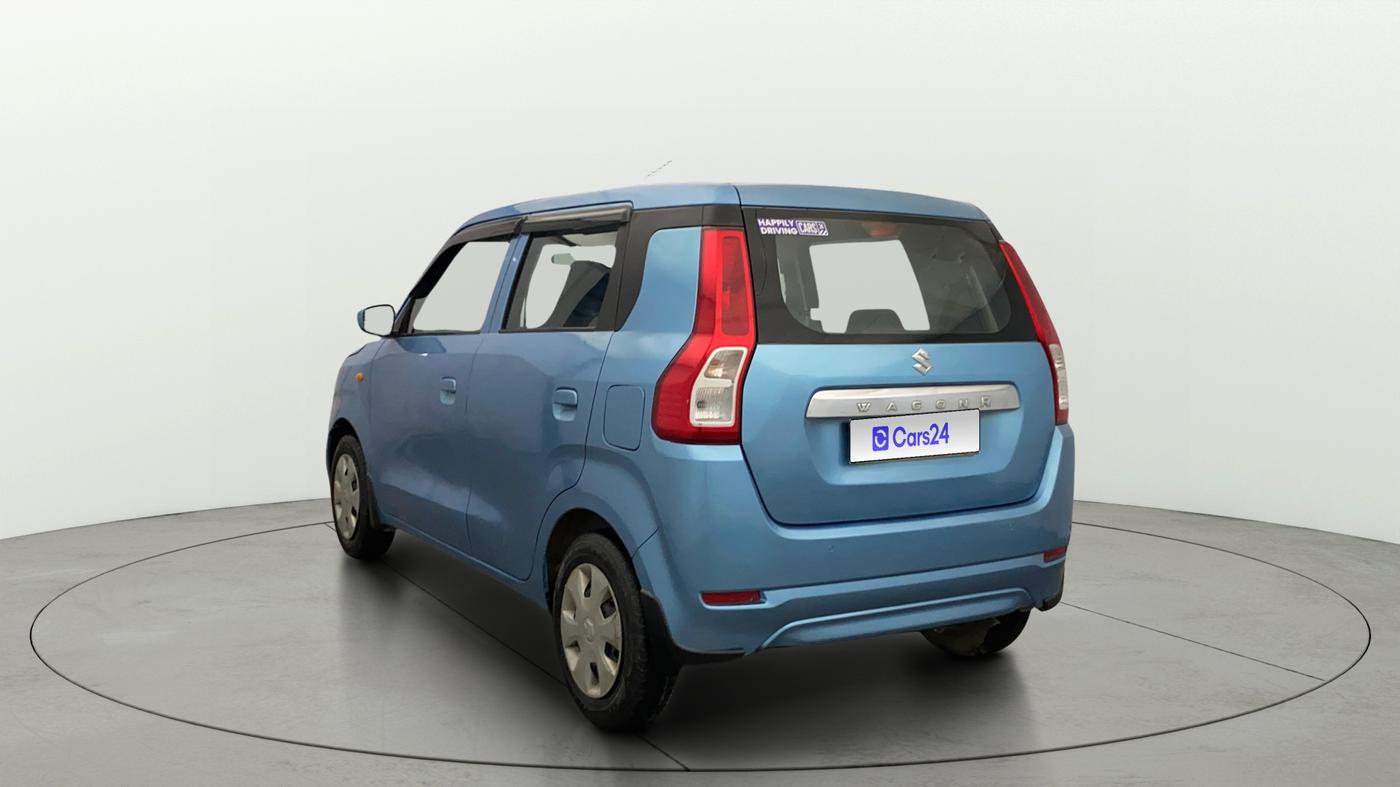 2020 Maruti New Wagon-R VXI 1.0, CNG, Manual, 48,752 km, Left Back Diagonal