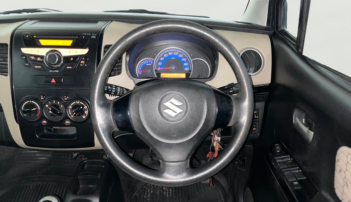 2017 Maruti Wagon R 1.0 VXI, Petrol, Manual, 31,953 km, Steering Wheel Close Up