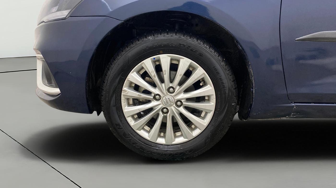 2022 Maruti Ciaz ZETA 1.5 SHVS MT PETROL, Petrol, Manual, 66,899 km, Left Front Wheel