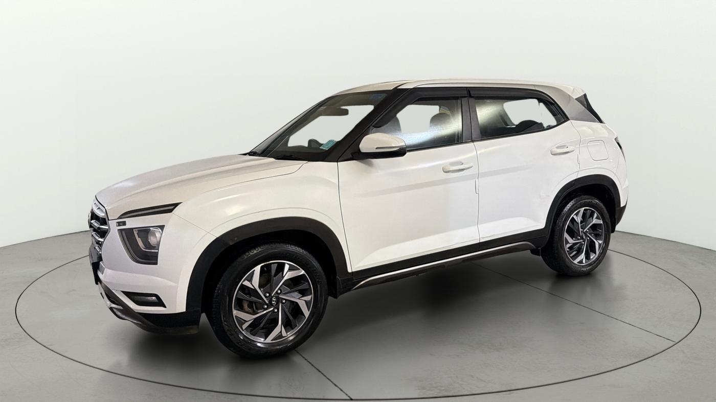 2023 Hyundai Creta EX 1.5 PETROL, Petrol, Manual, 60,679 km, Left Front Diagonal