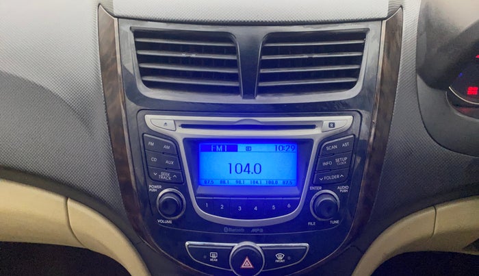 2014 Hyundai Verna FLUIDIC 1.6 CRDI SX, Diesel, Manual, 73,918 km, Air Conditioner