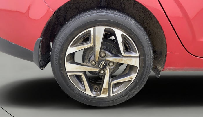 2021 Hyundai AURA SX 1.2 (O), Petrol, Manual, 42,975 km, Right Rear Wheel