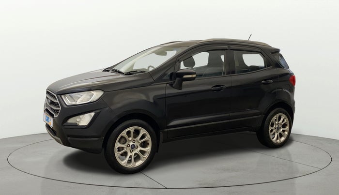 2018 Ford Ecosport TITANIUM + 1.5L PETROL AT, Petrol, Automatic, 72,777 km, Left Front Diagonal