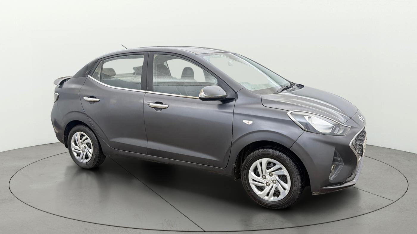 2022 Hyundai AURA S 1.2 CNG, CNG, Manual, 70,843 km, Right Front Diagonal