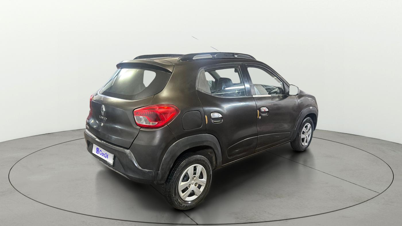 2019 Renault Kwid RXT 1.0 AMT (O), Petrol, Automatic, 62,978 km, Right Back Diagonal
