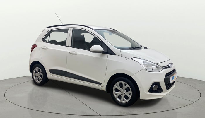2016 Hyundai Grand i10 SPORTZ 1.2 KAPPA VTVT, Petrol, Manual, 84,826 km, Right Front Diagonal