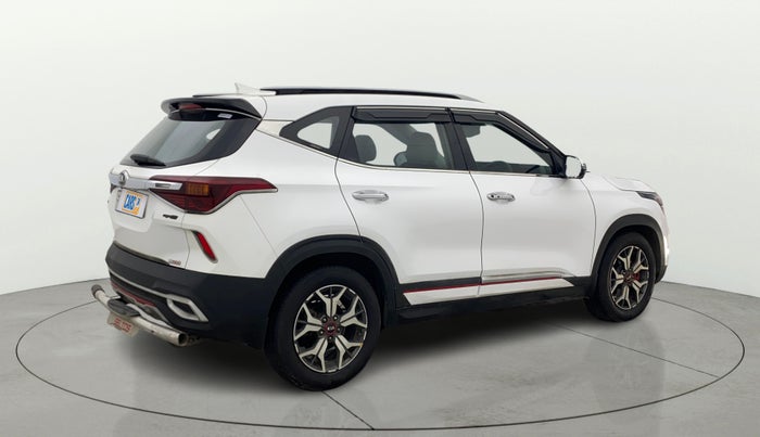 2020 KIA SELTOS GTX PLUS 1.4 PETROL, Petrol, Manual, 1,14,432 km, Right Back Diagonal