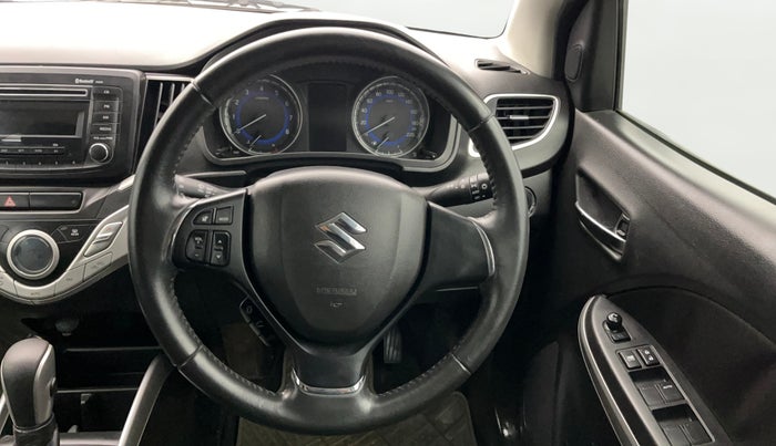 2017 Maruti Baleno ZETA CVT PETROL 1.2, Petrol, Automatic, 63,573 km, Steering Wheel Close Up