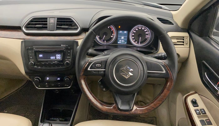 2017 Maruti Dzire ZXI AMT, Petrol, Automatic, 85,152 km, Steering Wheel Close Up