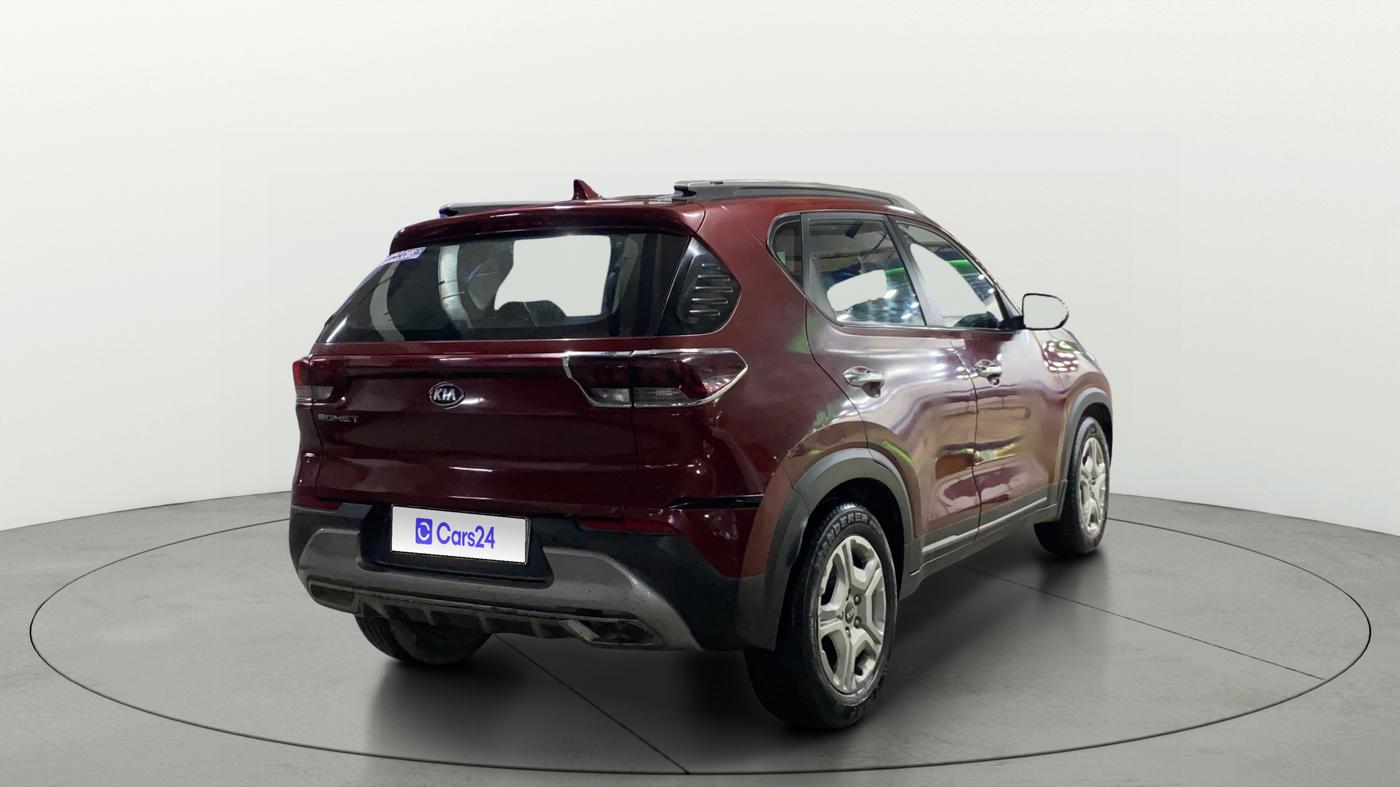 2020 KIA SONET HTX 1.5, Diesel, Manual, 46,201 km, Right Back Diagonal
