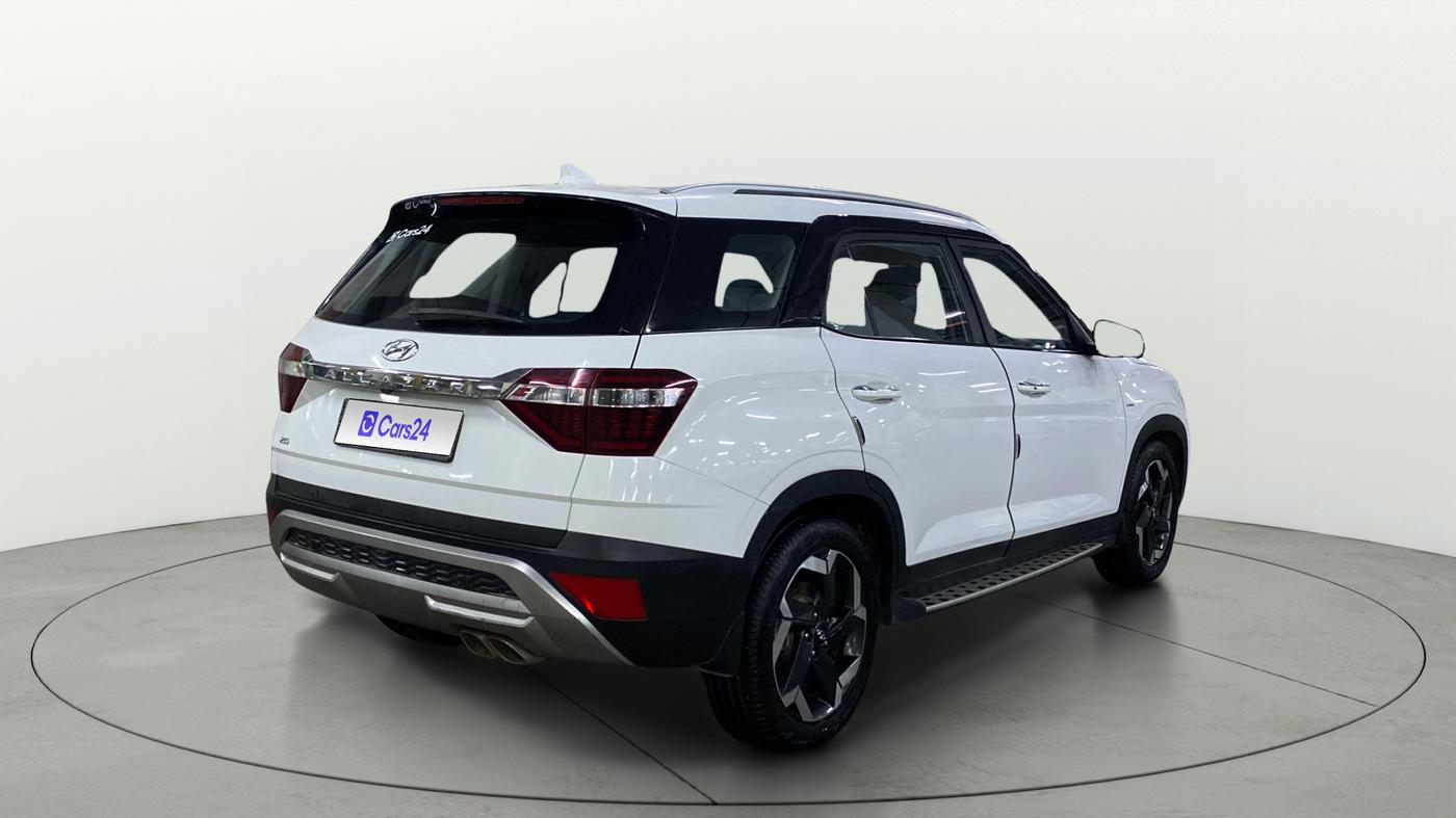 2022 Hyundai ALCAZAR PLATINUM(O) 7STR 2.0 AT, Petrol, Automatic, 60,883 km, Right Back Diagonal