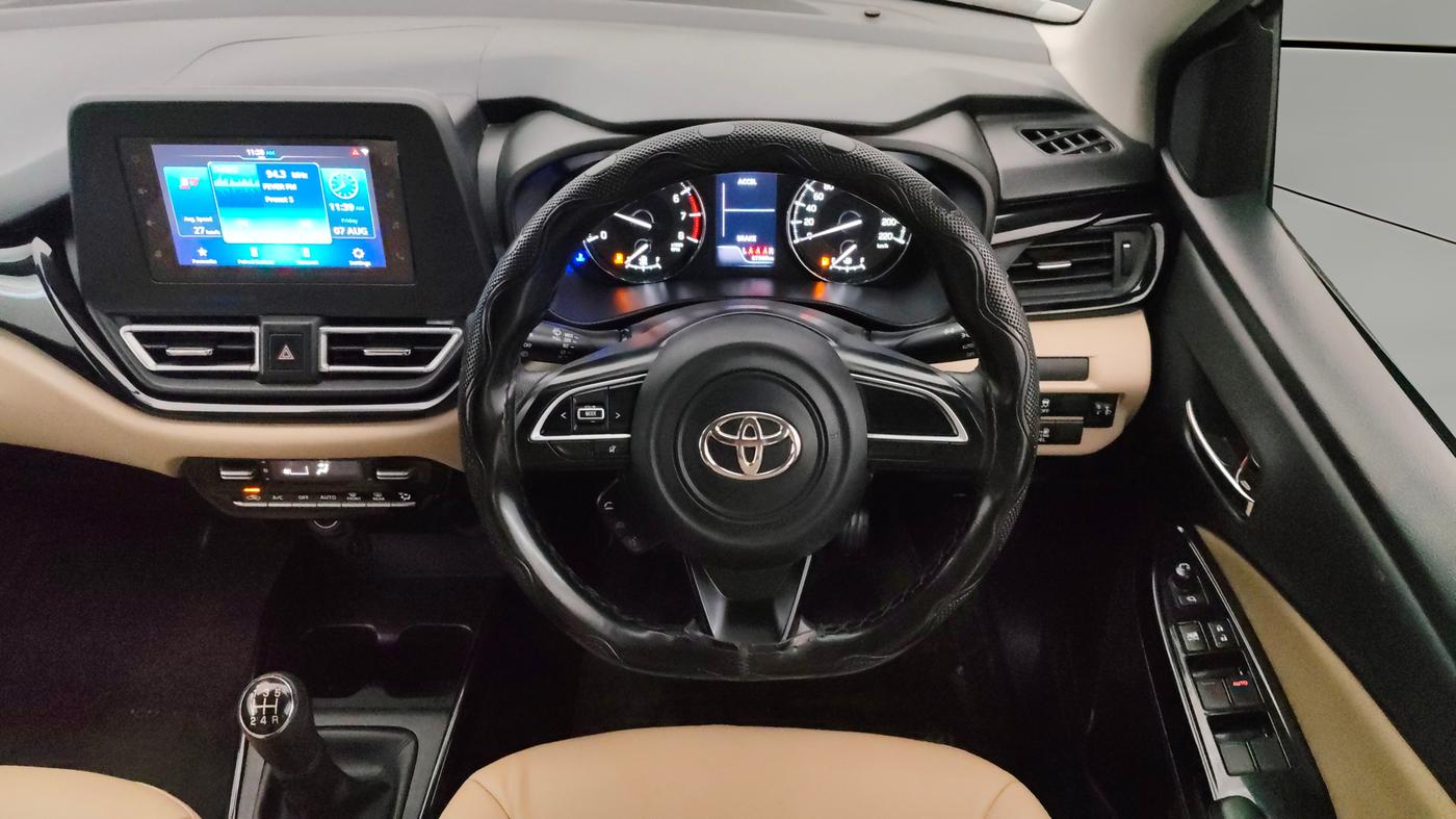 2024 Toyota Glanza G E-CNG, CNG, Manual, 67,367 km, Steering Wheel Close Up