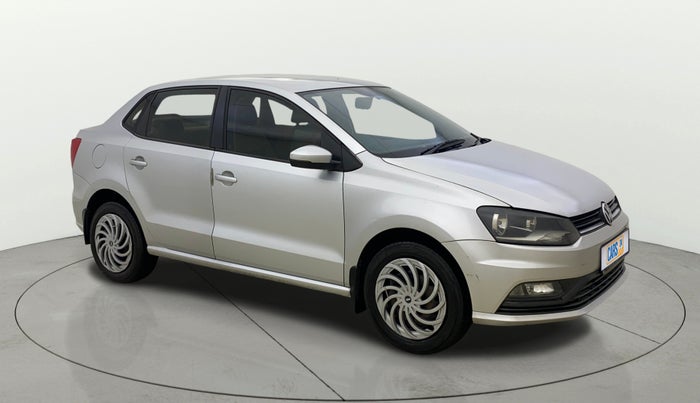 2017 Volkswagen Ameo COMFORTLINE 1.5 AT, Diesel, Automatic, 1,48,441 km, Right Front Diagonal
