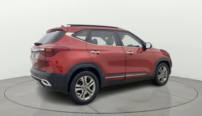 2020 KIA SELTOS HTX IVT 1.5 PETROL, Petrol, Automatic, 76,401 km, Right Back Diagonal