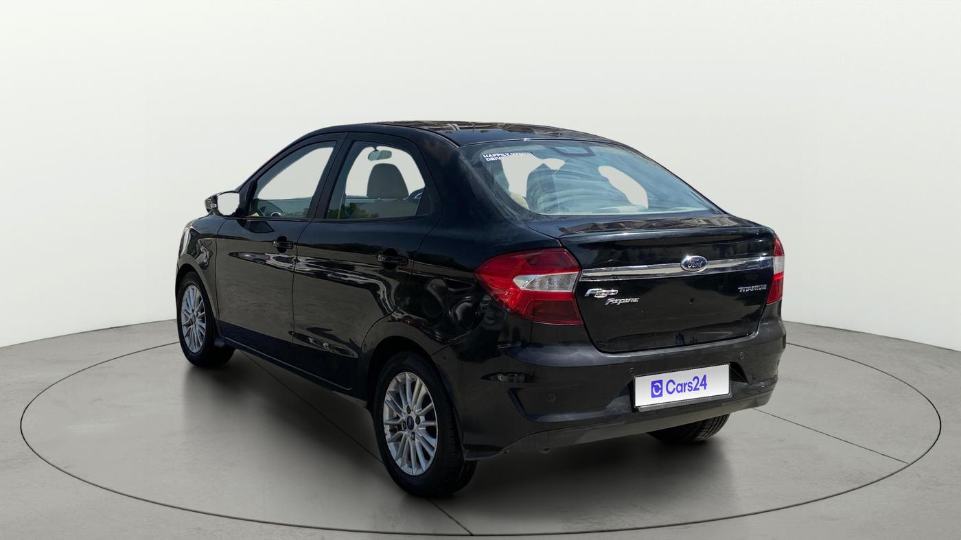 2018 Ford Figo Aspire TITANIUM 1.5 PETROL AT, Petrol, Automatic, 82,888 km, Left Back Diagonal