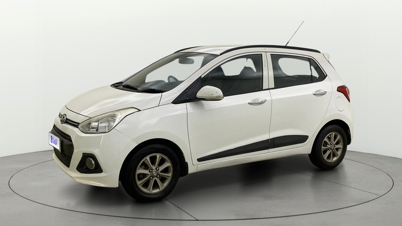 2015 Hyundai Grand i10 ASTA 1.2 KAPPA VTVT, Petrol, Manual, 70,438 km, Left Front Diagonal
