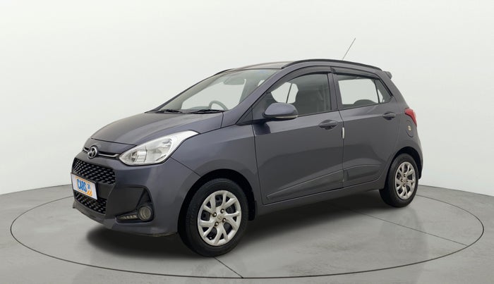 2019 Hyundai Grand i10 SPORTZ 1.2 KAPPA VTVT, Petrol, Manual, 75,935 km, Left Front Diagonal