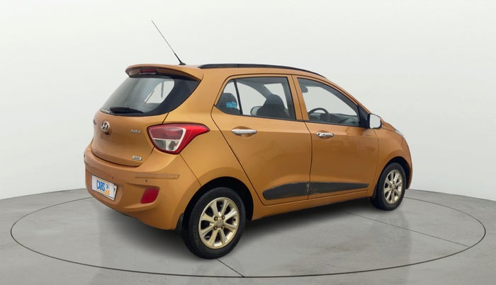2015 Hyundai Grand i10 ASTA AT 1.2 KAPPA VTVT, Petrol, Automatic, 39,713 km, Right Back Diagonal