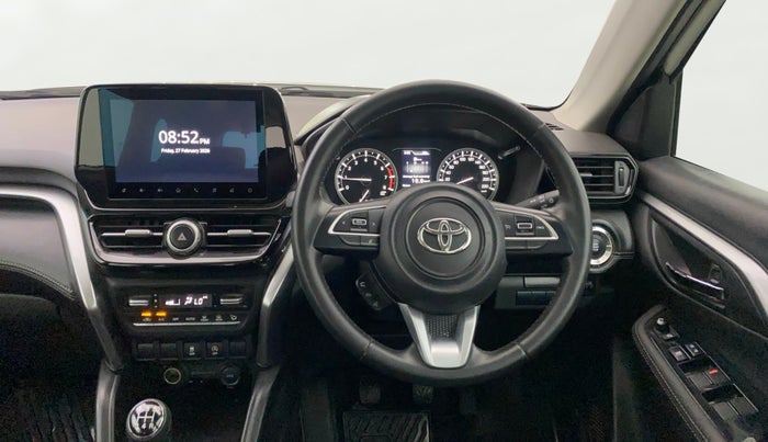 2022 Toyota URBAN CRUISER HYRYDER V NEO DRIVE, Petrol, Manual, 23,401 km, Steering Wheel Close Up