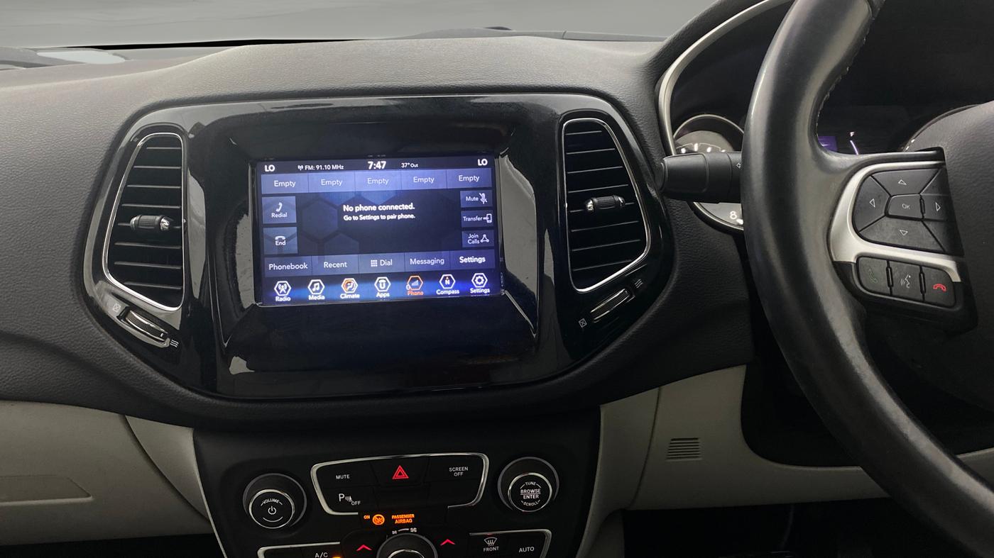 2018 Jeep Compass LIMITED 1.4 PETROL AT, Petrol, Automatic, 76,797 km, Air Conditioner