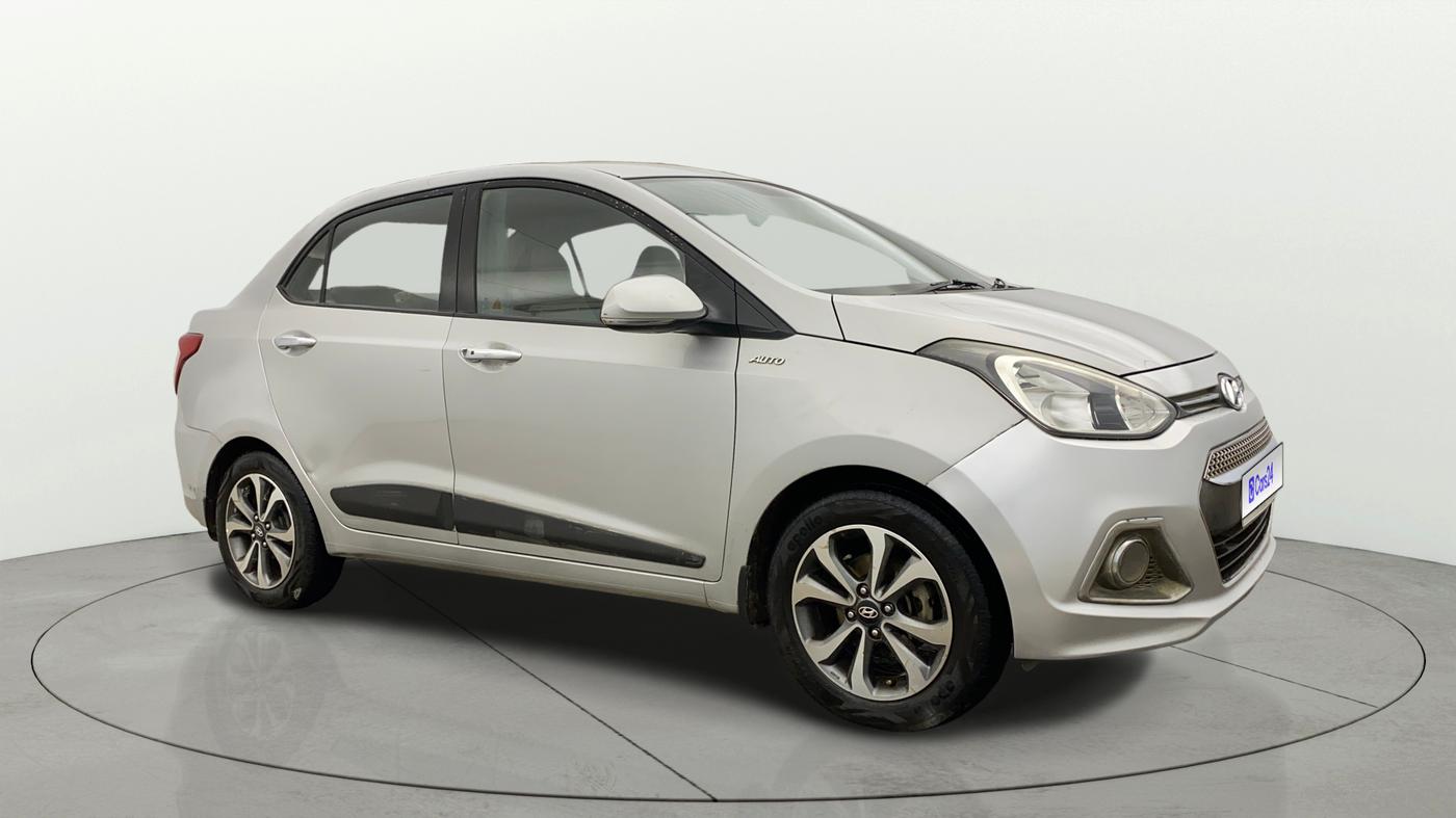 2014 Hyundai Xcent SX AT 1.2 (O), Petrol, Automatic, 88,057 km, Right Front Diagonal