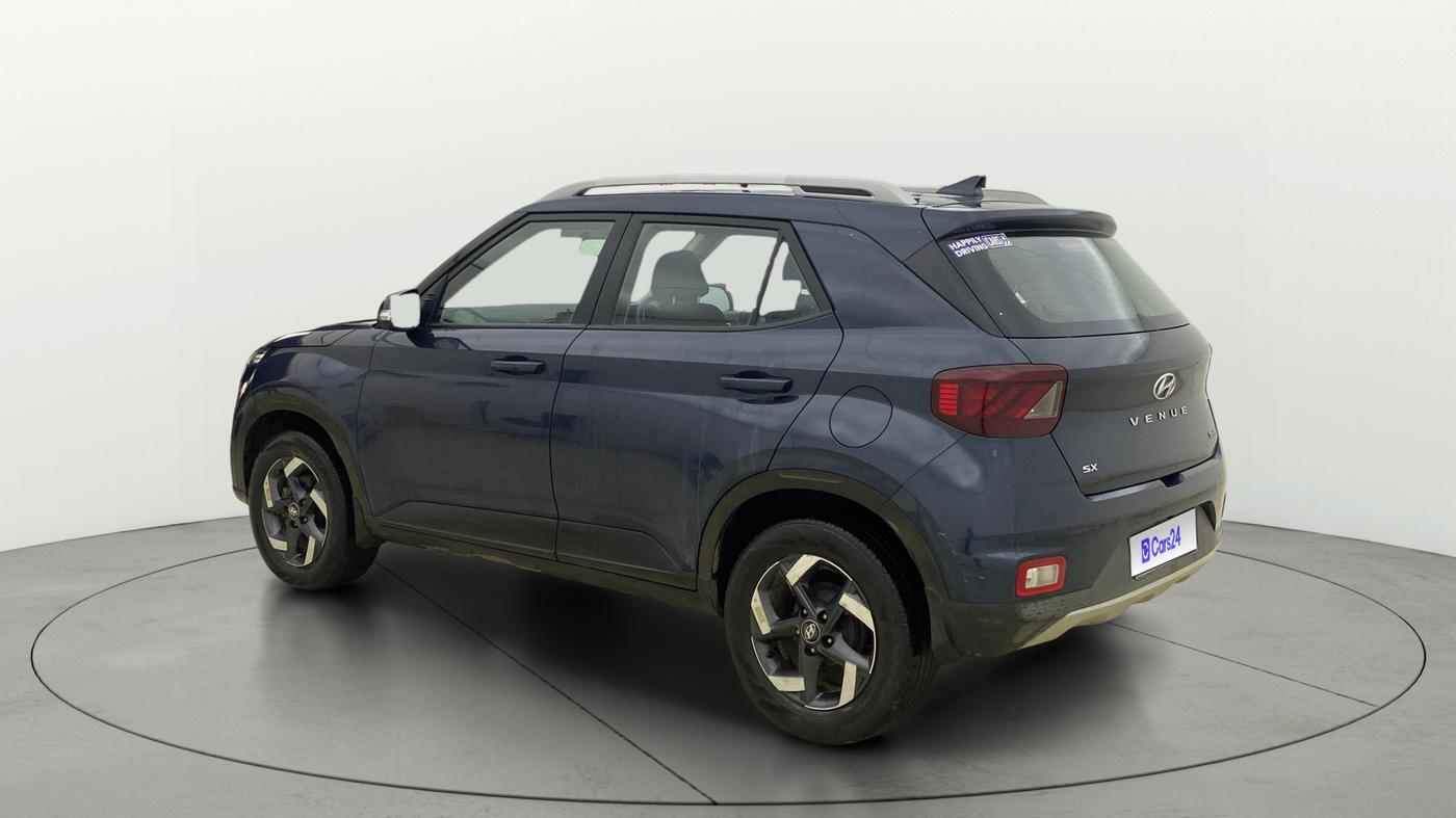 2020 Hyundai VENUE SX 1.0 TURBO IMT, Petrol, Manual, 37,130 km, Left Back Diagonal