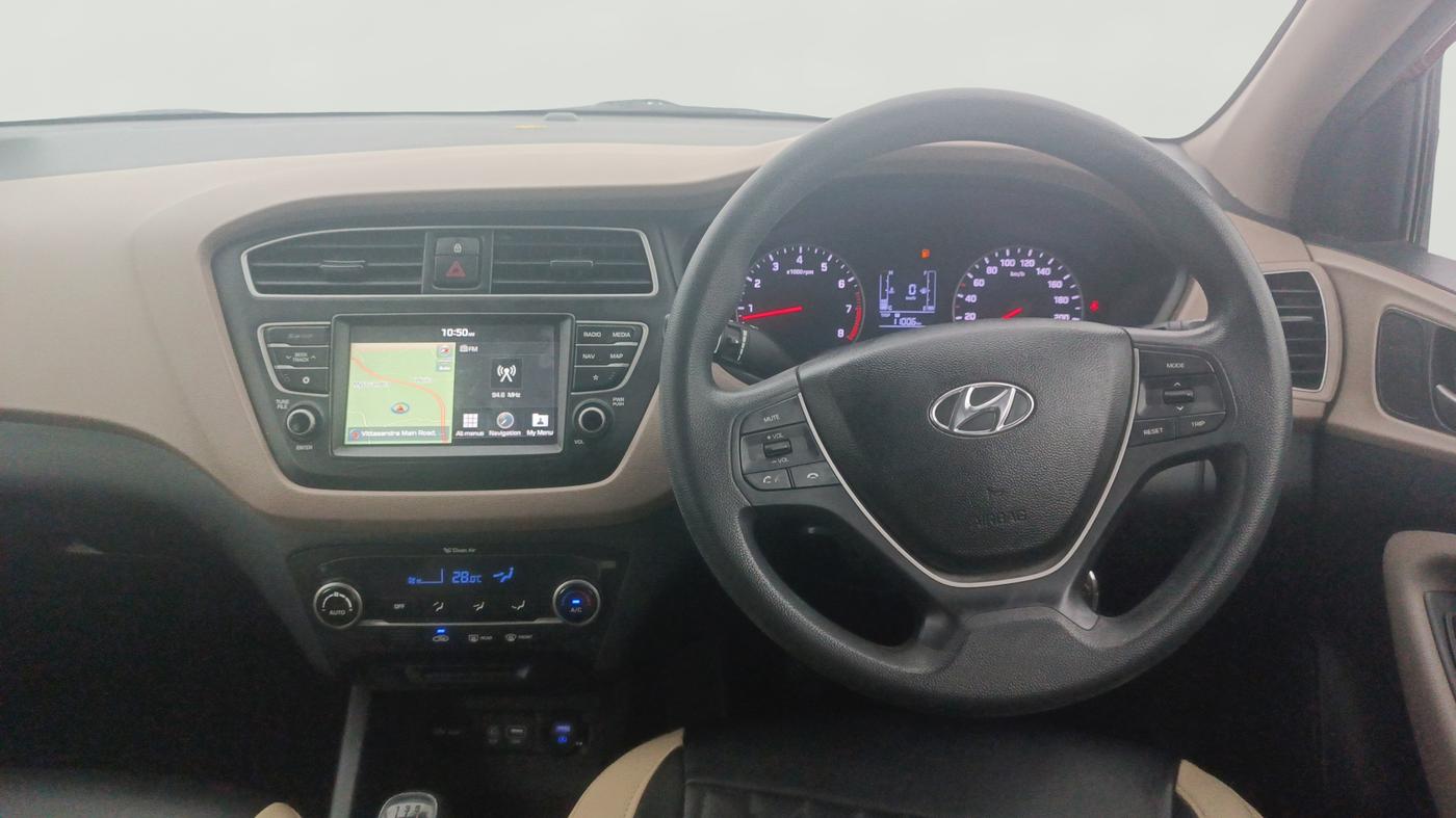 2018 Hyundai Elite i20 ASTA 1.2, Petrol, Manual, 84,416 km, Steering Wheel Close Up