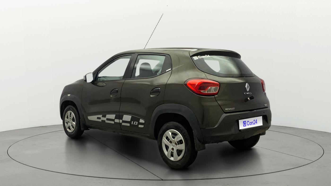 2018 Renault Kwid RXT 1.0 AMT (O), Petrol, Automatic, 78,253 km, Left Back Diagonal