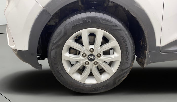 2018 Hyundai Creta SX 1.6 PETROL, Petrol, Manual, 1,10,316 km, Left Front Wheel