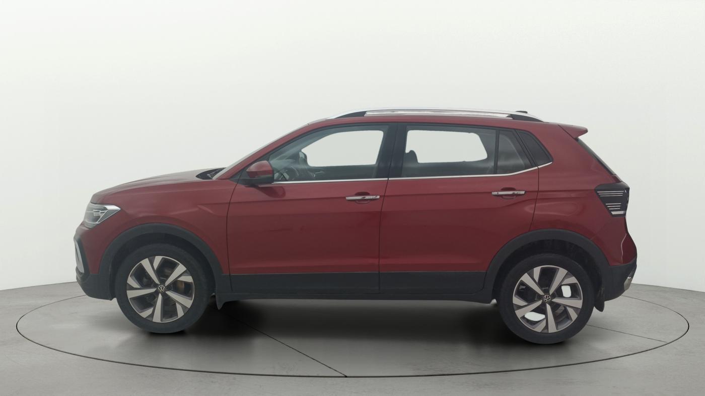 2022 Volkswagen TAIGUN TOPLINE 1.0 TSI MT, Petrol, Manual, 7,103 km, Left Side