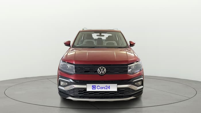 2022 Volkswagen TAIGUN TOPLINE 1.0 TSI AT, Petrol, Automatic, 43,980 km, Front