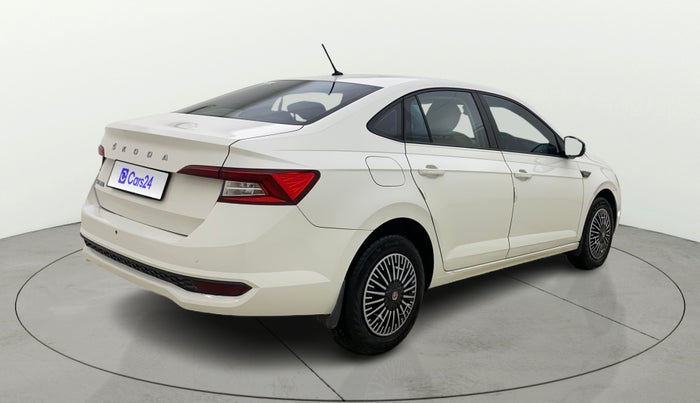 2022 Skoda SLAVIA ACTIVE 1.0L TSI MT, Petrol, Manual, 99,099 km, Right Back Diagonal