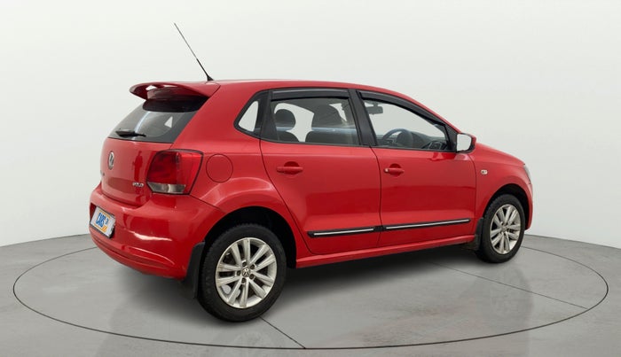 2013 Volkswagen Polo HIGHLINE1.2L, Petrol, Manual, 69,600 km, Right Back Diagonal