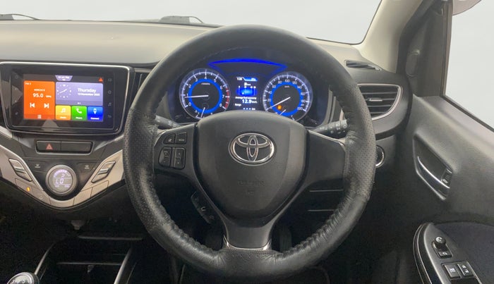 2020 Toyota Glanza G, Petrol, Manual, 42,958 km, Steering Wheel Close Up