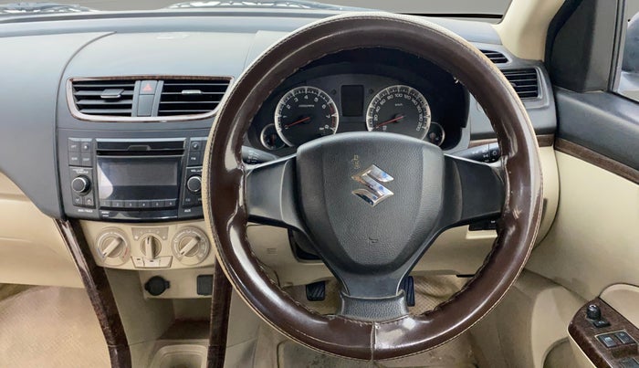 2017 Maruti Swift Dzire VXI, Petrol, Manual, 54,586 km, Steering Wheel Close Up