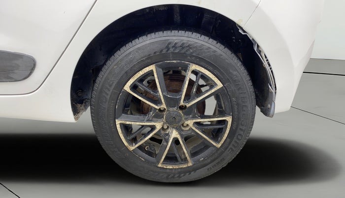 2014 Hyundai Grand i10 ASTA 1.2 KAPPA VTVT, Petrol, Manual, 85,456 km, Left Rear Wheel