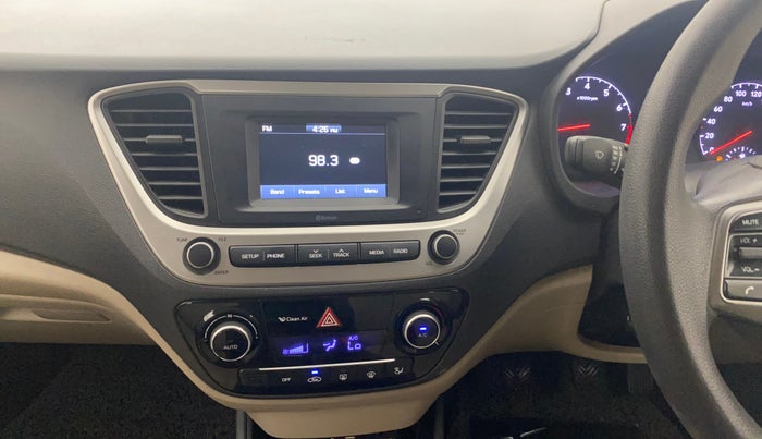 2018 Hyundai Verna 1.4 EX PETROL, Petrol, Manual, 77,257 km, Air Conditioner