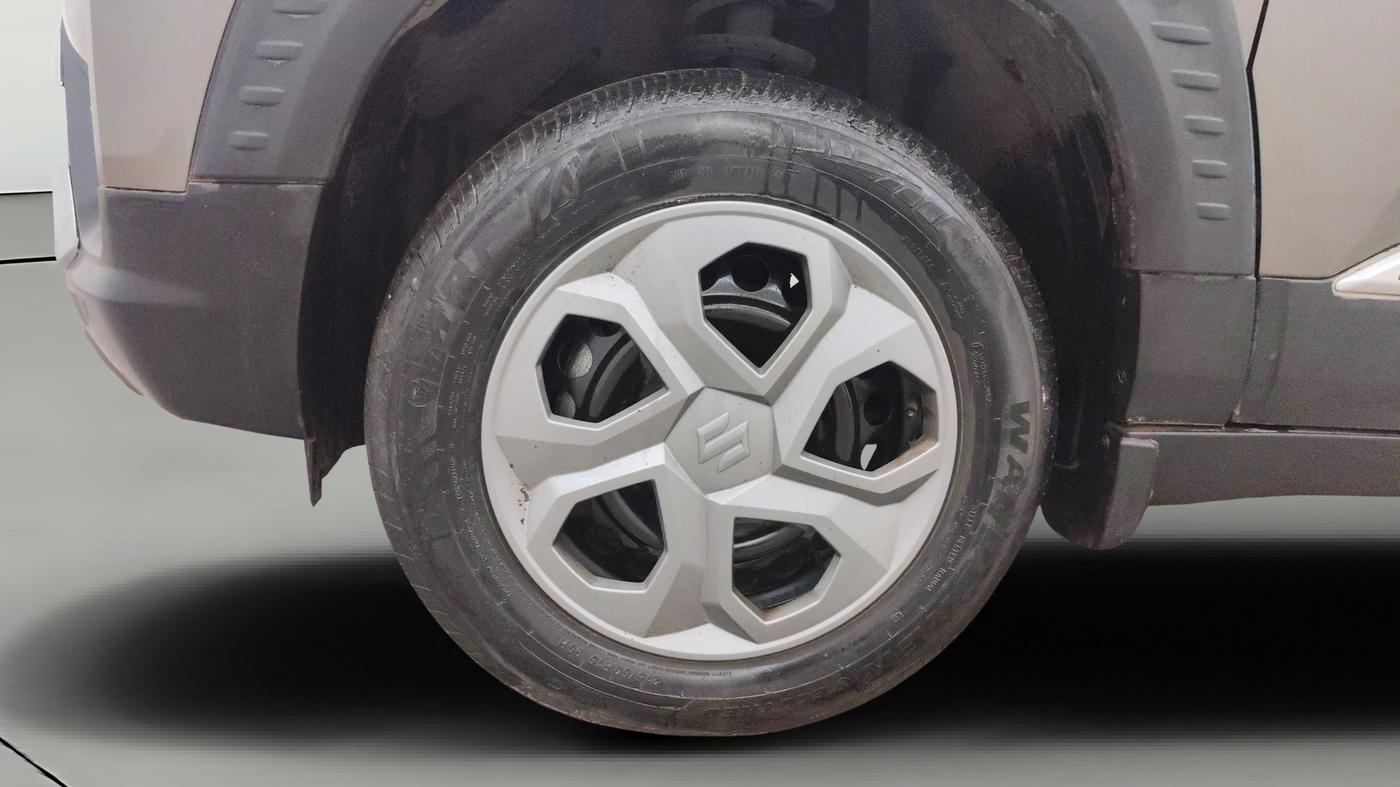 2025 Maruti BREZZA VXI S-CNG, CNG, Manual, 9,587 km, Left Front Wheel