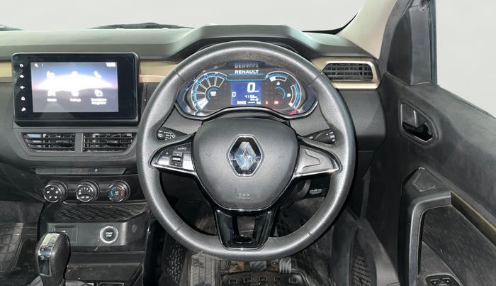 2021 Renault Kiger RXT AMT, Petrol, Automatic, 41,147 km, Steering Wheel Close Up