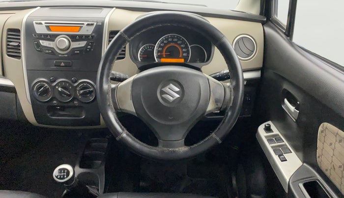 2016 Maruti Wagon R 1.0 VXI, Petrol, Manual, 79,850 km, Steering Wheel Close Up