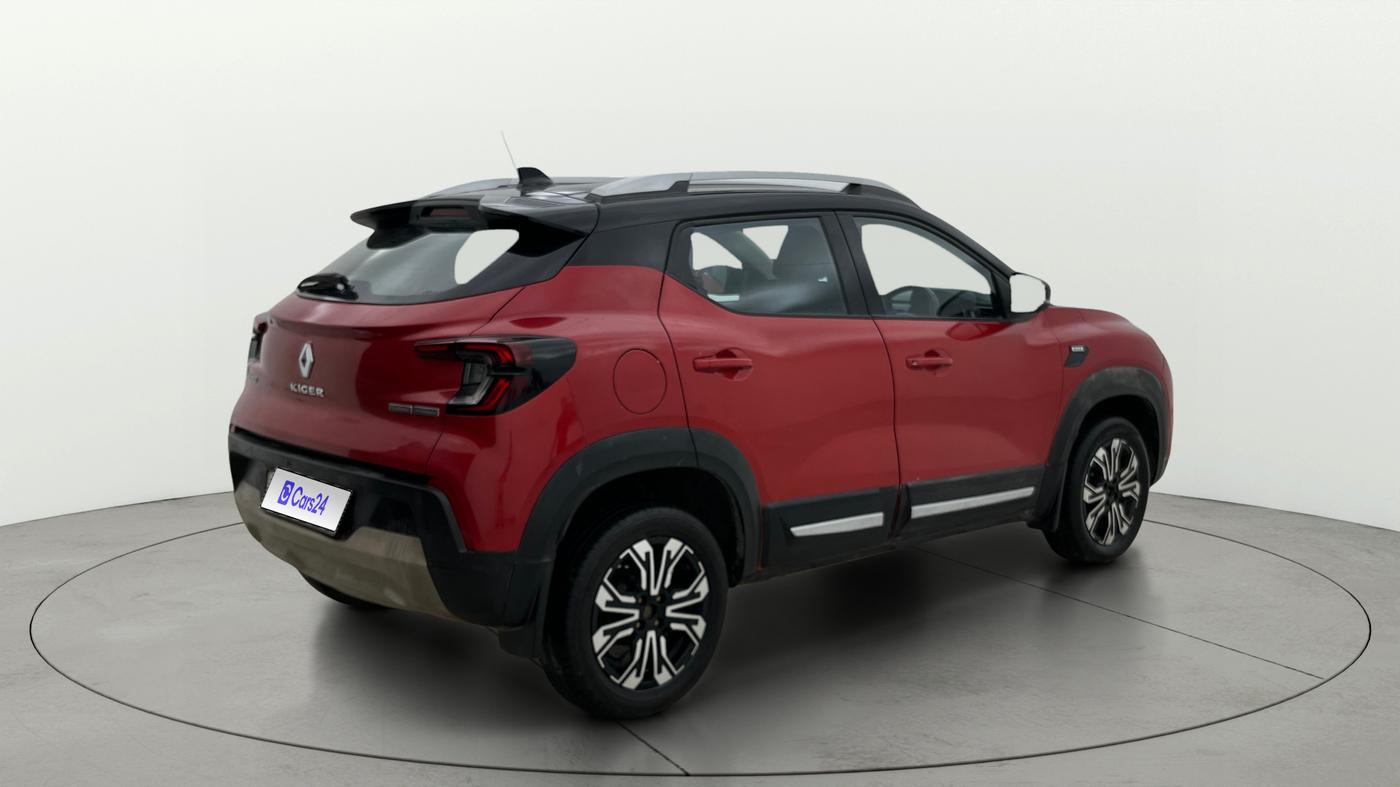 2021 Renault Kiger RXZ TURBO CVT DUAL TONE, Petrol, Automatic, 53,391 km, Right Back Diagonal